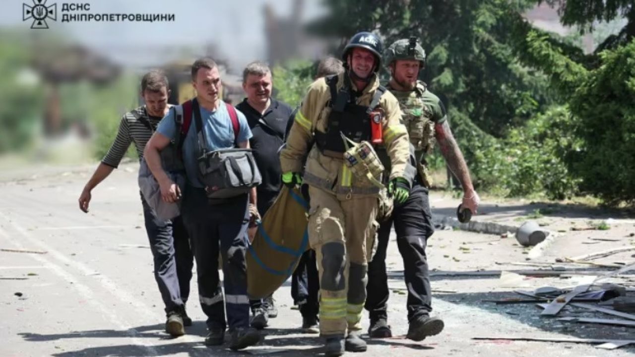 Запис Останні події в Дніпрі: Ракетна атака на місто