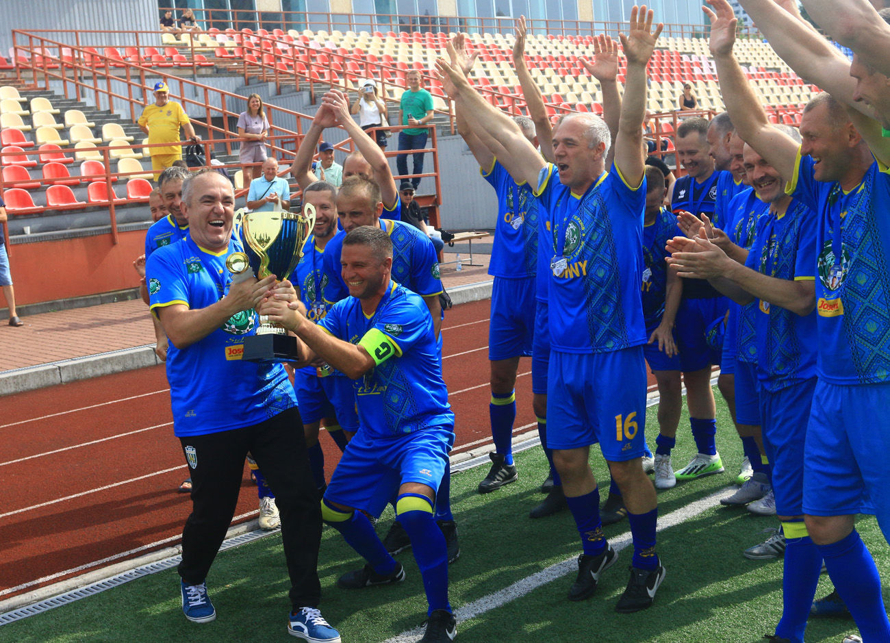 Кубок Львову! Завершився чемпіонат України серед ветеранів 45+