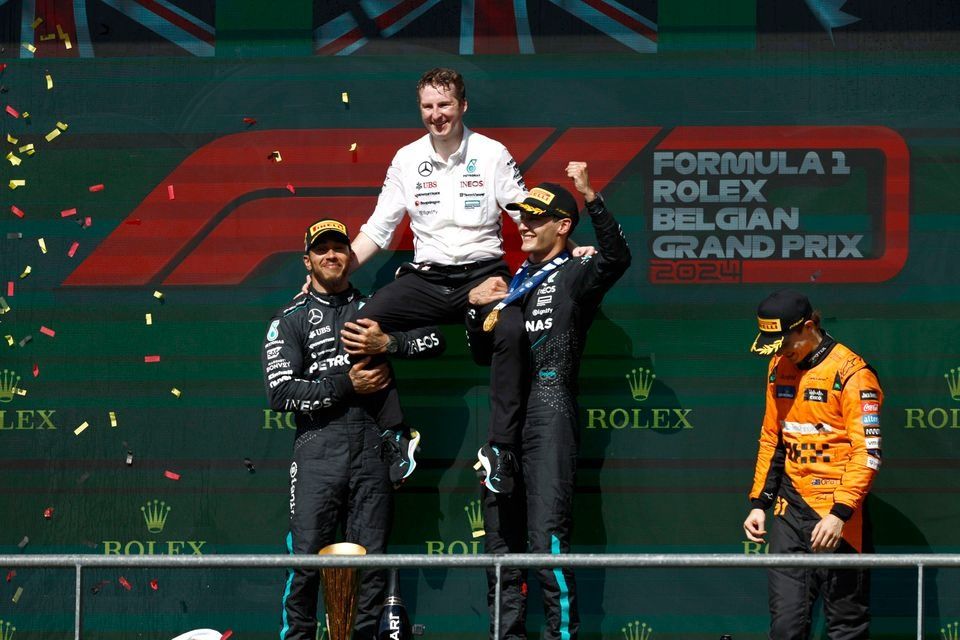 George Russell Mercedes AMG F1