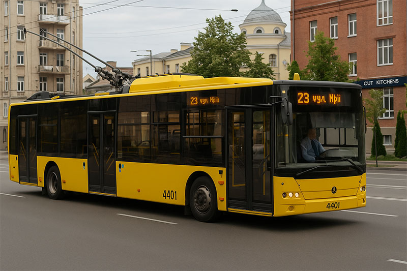 Тролейбус №23 в Києві – маршрут, розклад онлайн